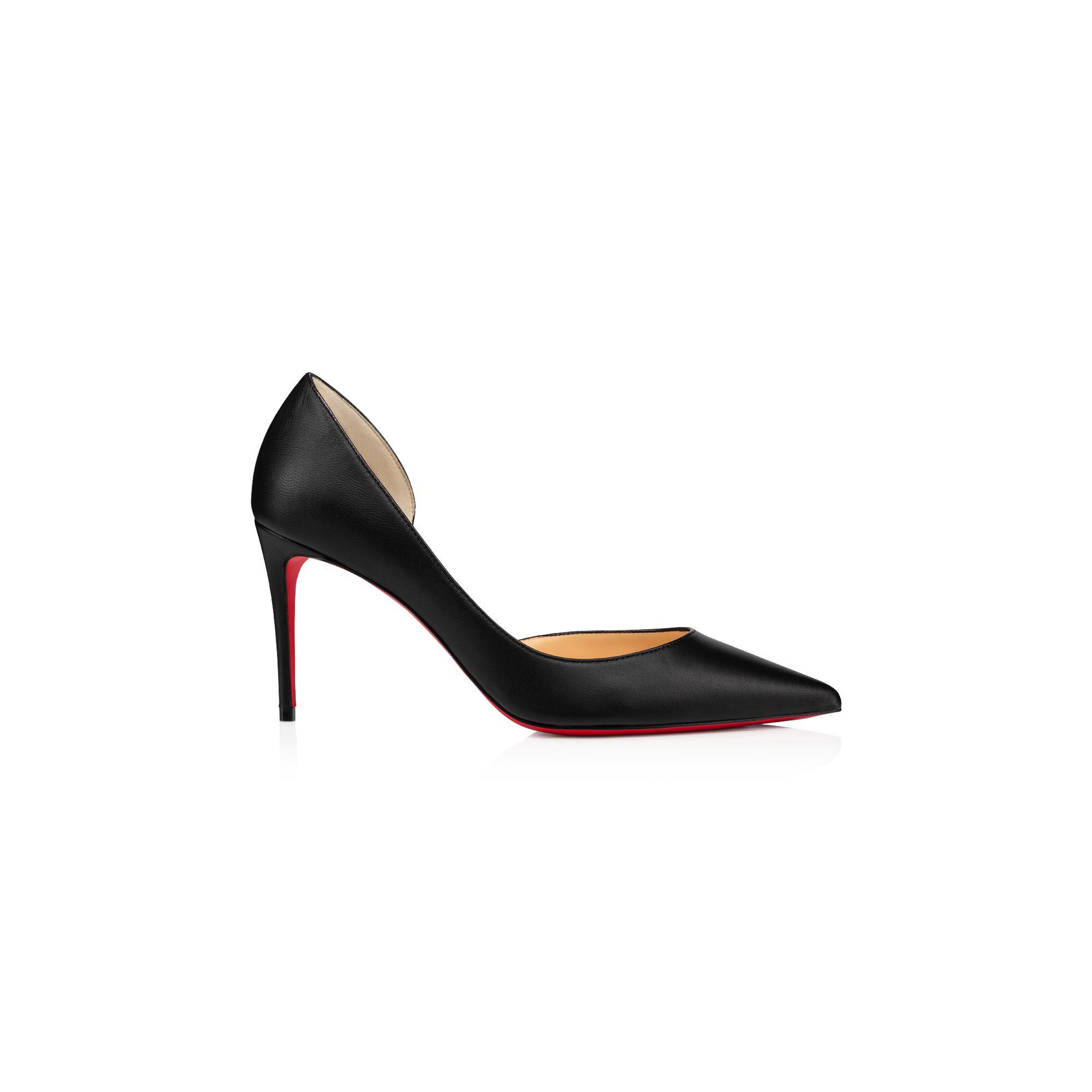 Ch**an louboutin iriza 85 mm pumps-nappa leather-black-women 1210648bk01